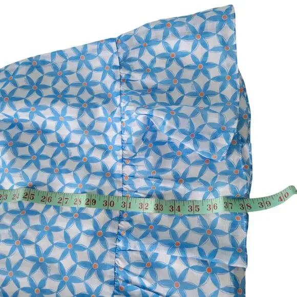 Beachy Lilly Pulitzer Y2K baby doll silk dress sea star dress size 2 - Picture 10 of 13